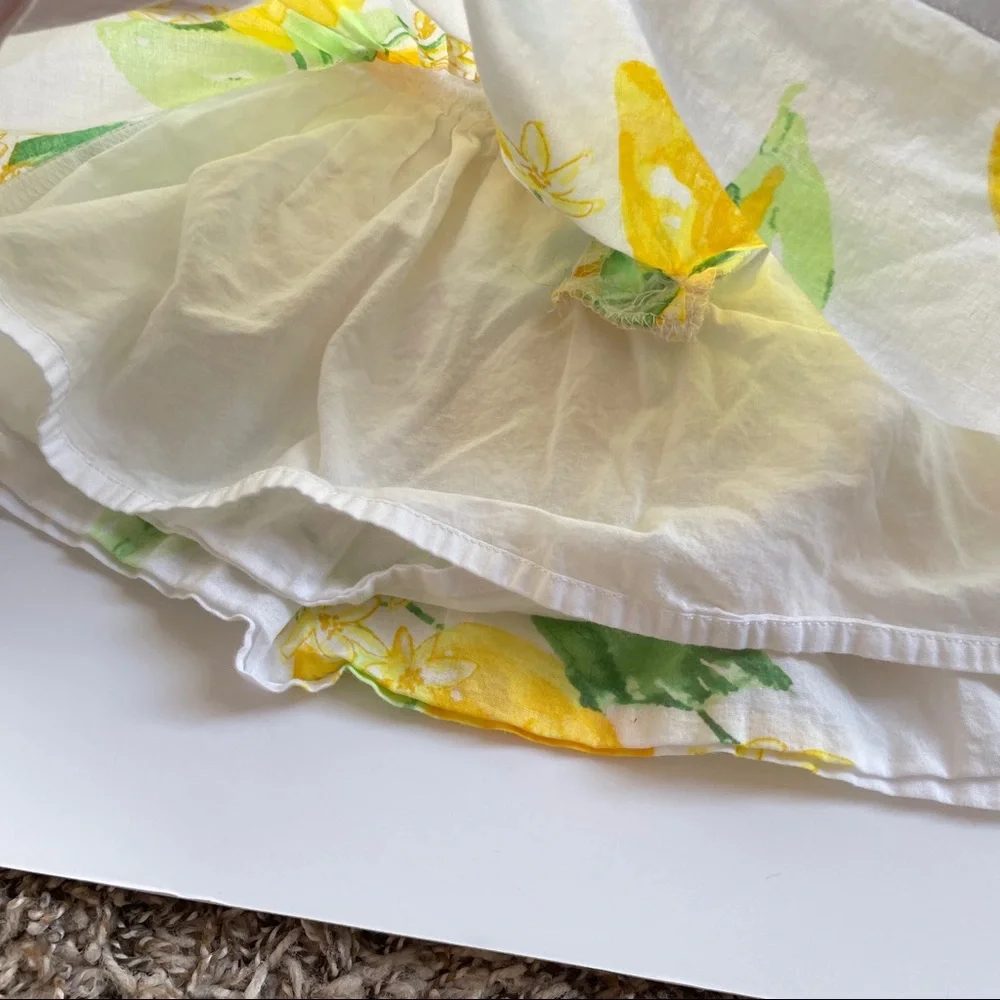 Gymboree lemon dress